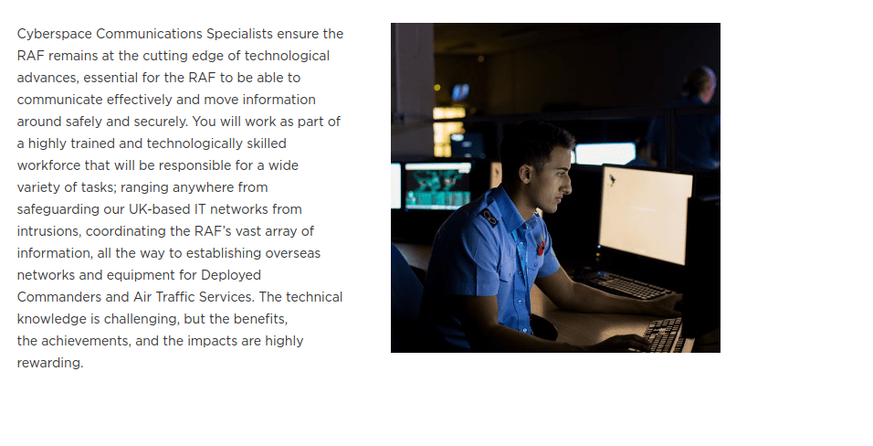 Sebh24 on RAF site as a SOC analyst